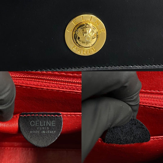 CELINE Handbag Calfskin black