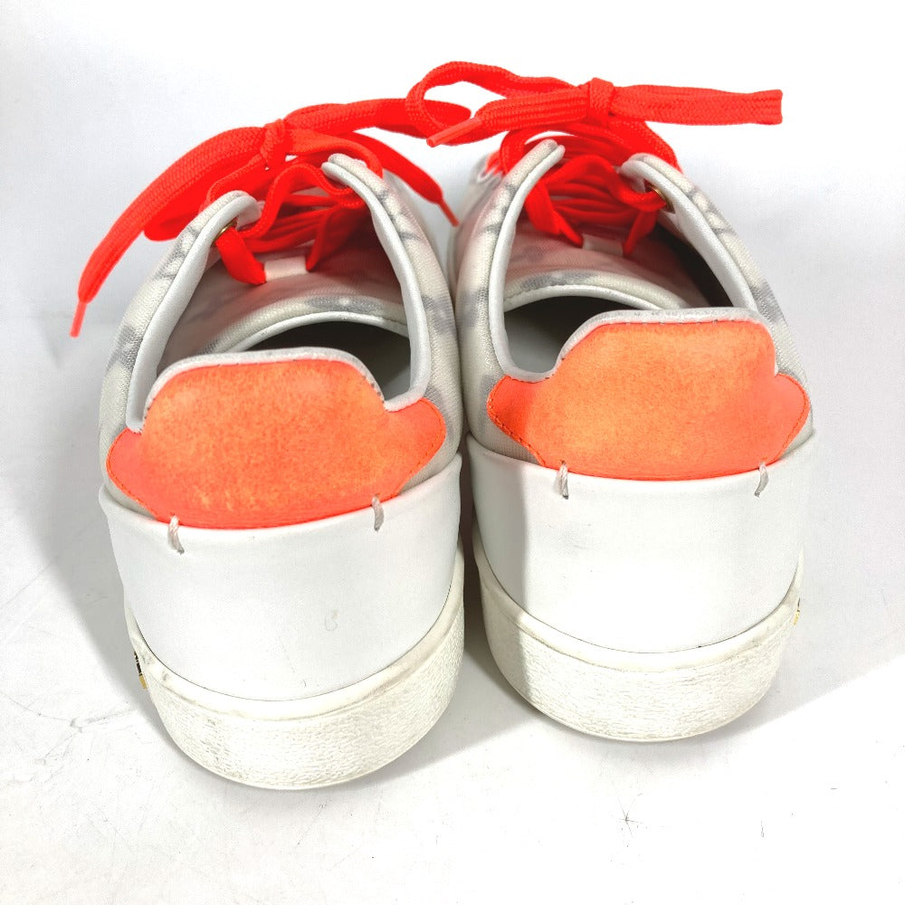 LOUIS VUITTON sneakers PVC white Front Row Line Monogram Lace Shoes Shoes Women 36 Used Authentic