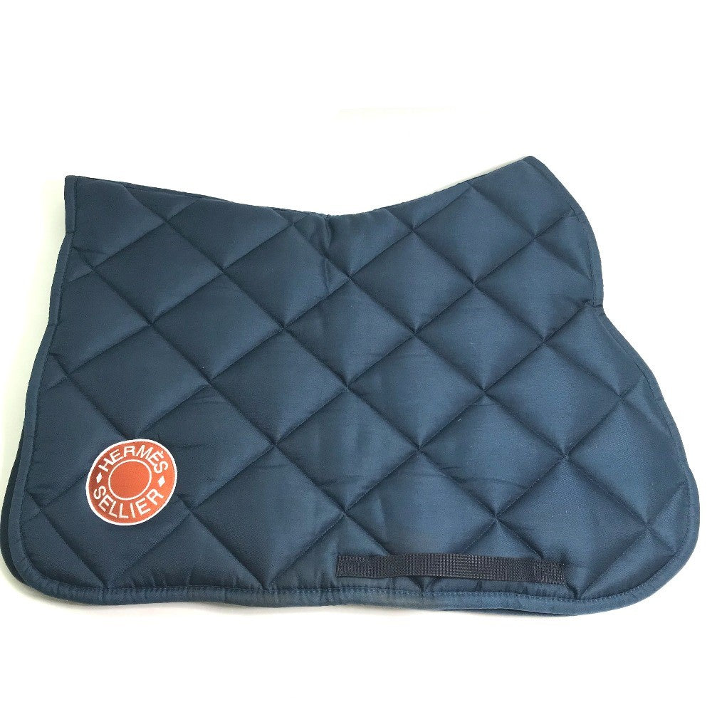 HERMES Other miscellaneous goods polyester Navy for horses tack Swing bib for track use