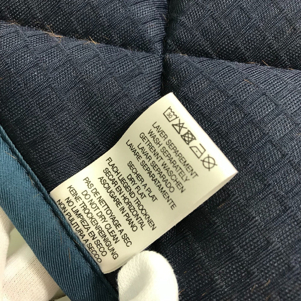 HERMES Other miscellaneous goods polyester Navy for horses tack Swing bib for track use