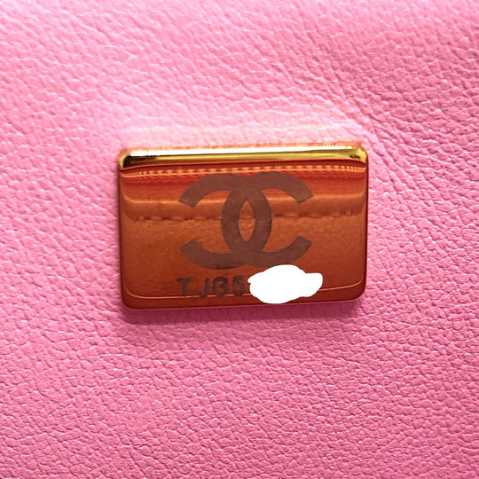 CHANEL Shoulder Bag A69900 tweed pink 24S COCO Mark Women Used Authentic