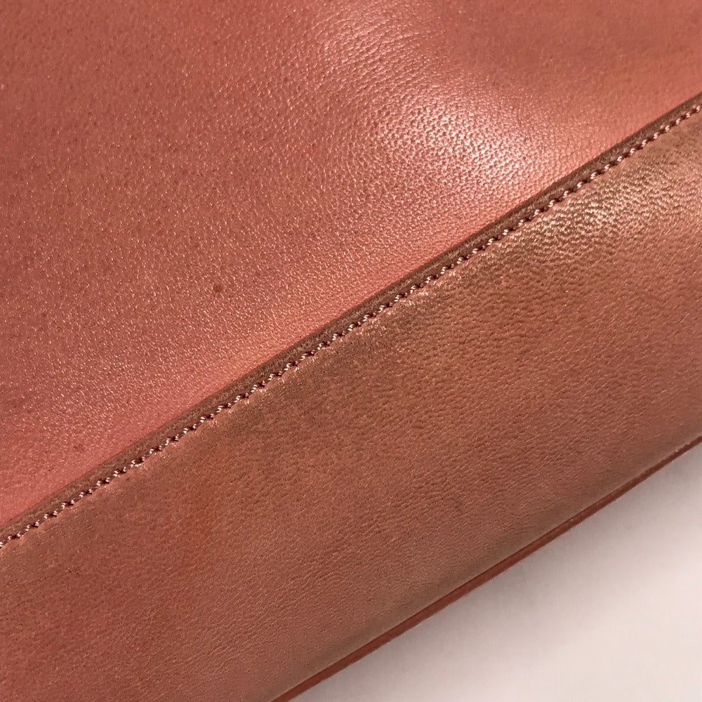 CHANEL Tote Bag leather pink Shoulder Bag CC COCO Mark Women Used Authentic