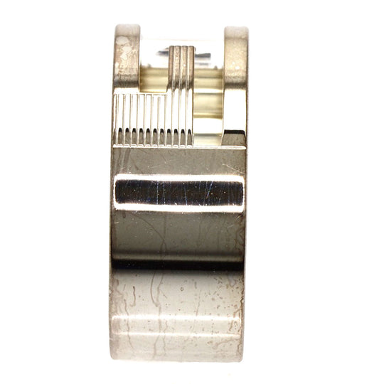 GUCCI Ring SV Silver G logo unused #11 Women Used Authentic