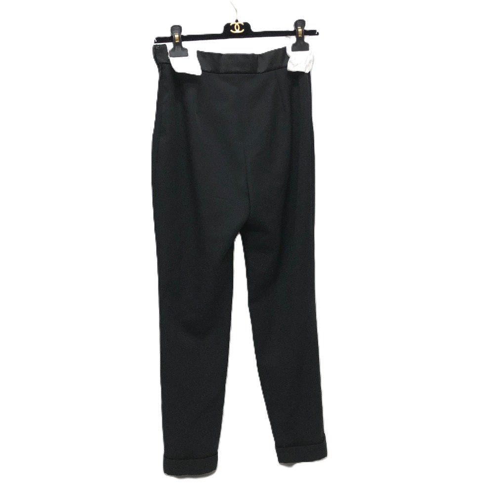 CHANEL Pants P73139 Wool, Silk black 22A Bottoms Women 34 Used Authentic