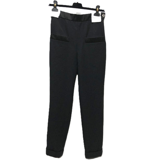 CHANEL Pants P73139 Wool, Silk black 22A Bottoms Women 34 Used Authentic