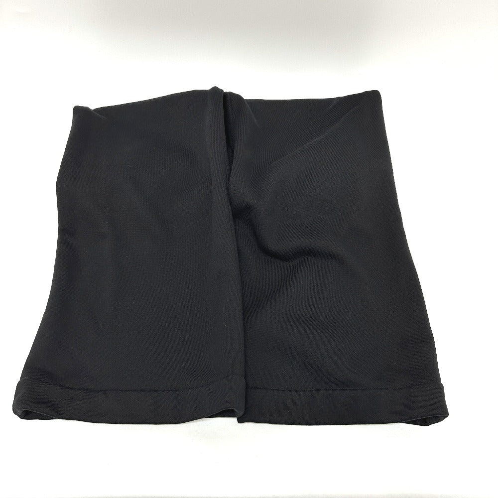 CHANEL Pants P76230 cotton black 24A COCO Mark Button CC Women 34 Used Authentic