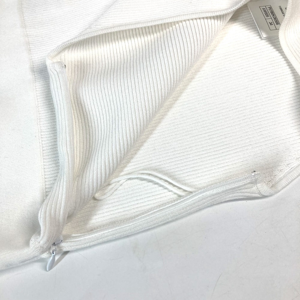 CHANEL one piece cotton white 15P Women 34 Used Authentic