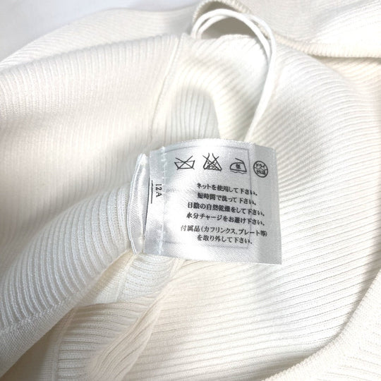 CHANEL one piece cotton white 15P Women 34 Used Authentic