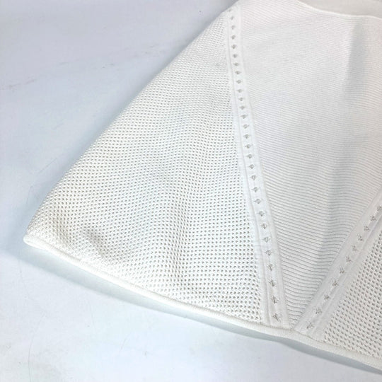 CHANEL one piece cotton white 15P Women 34 Used Authentic