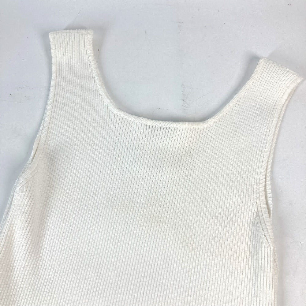 CHANEL one piece cotton white 15P Women 34 Used Authentic