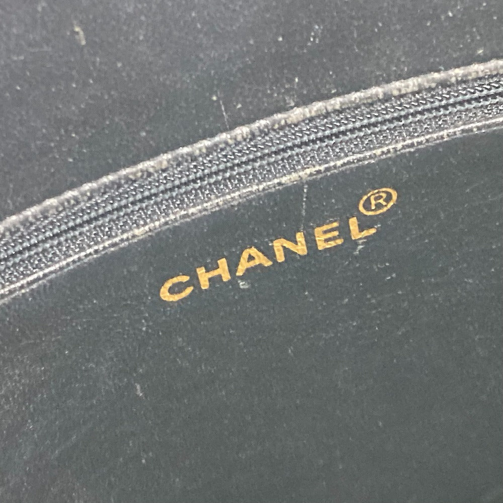 CHANEL Shoulder Bag Caviar skin black Shoulder CC COCO Mark Cocoball Women Used Authentic