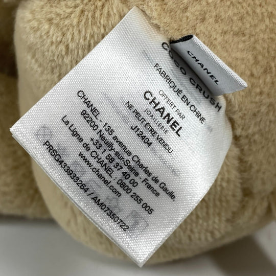 CHANEL Plush Doll acrylic beige COCO CRUSH lion animal lion Women Used Authentic