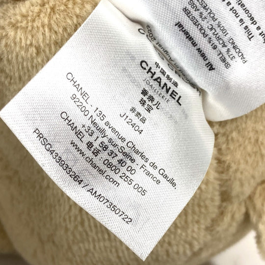 CHANEL Plush Doll acrylic beige COCO CRUSH lion animal lion Women Used Authentic