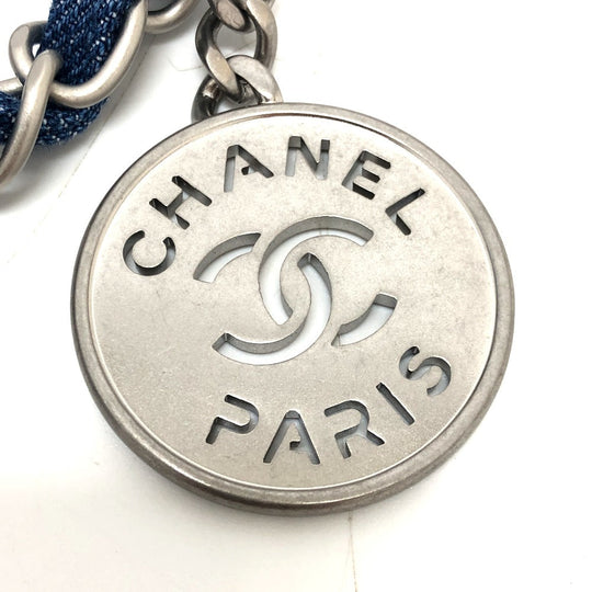 CHANEL Shoulder Bag AS3260 denim blue 24A CHANEL22 Women Used Authentic