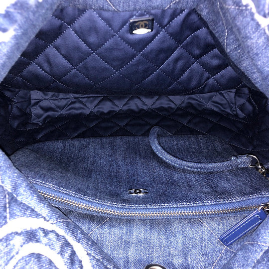 CHANEL Shoulder Bag AS3260 denim blue 24A CHANEL22 Women Used Authentic