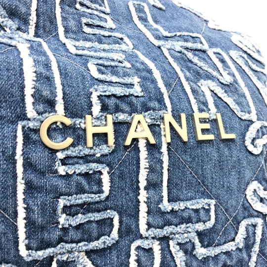 CHANEL Shoulder Bag AS3260 denim blue 24A CHANEL22 Women Used Authentic