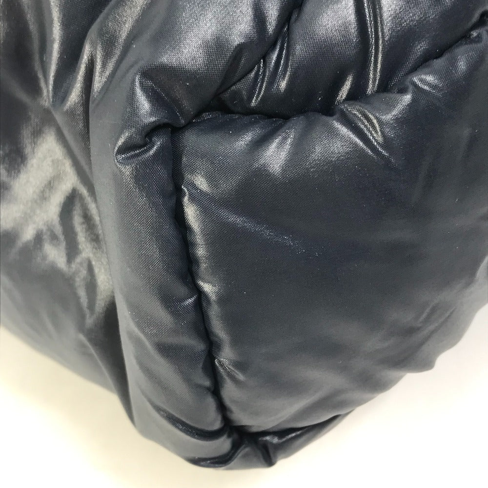 CHANEL Sling bag A57586 Nylon, Tweed Navy Shoulder Bag Coconeige Women Used Authentic