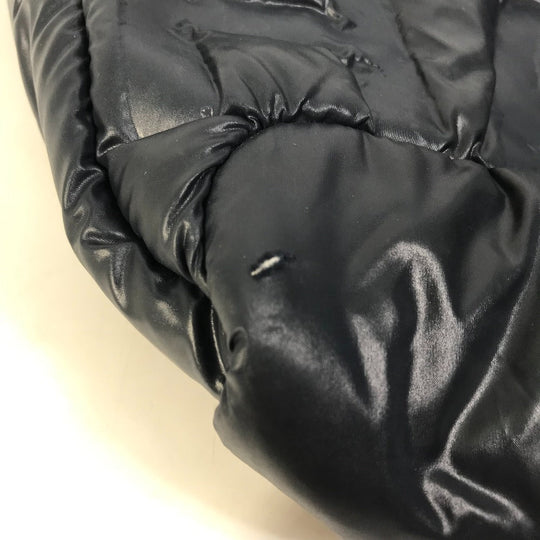 CHANEL Sling bag A57586 Nylon, Tweed Navy Shoulder Bag Coconeige Women Used Authentic