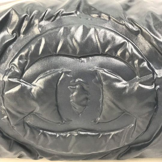 CHANEL Sling bag A57586 Nylon, Tweed Navy Shoulder Bag Coconeige Women Used Authentic