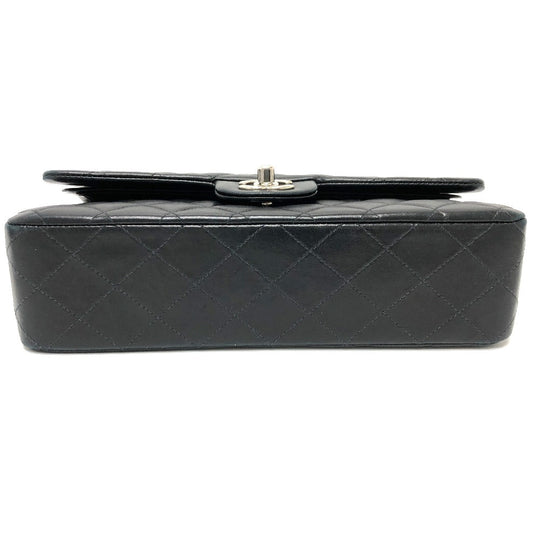CHANEL Shoulder Bag A01112 lambskin black Matrasse 25 Women Used Authentic
