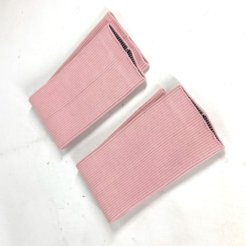 CHANEL Other fashion goods AA9804 Rayon, cotton/tencel/polyester pink 24C Gaiters Leg Warmers Women Used Authentic