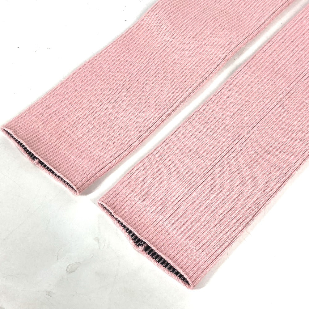 CHANEL Other fashion goods AA9804 Rayon, cotton/tencel/polyester pink 24C Gaiters Leg Warmers Women Used Authentic