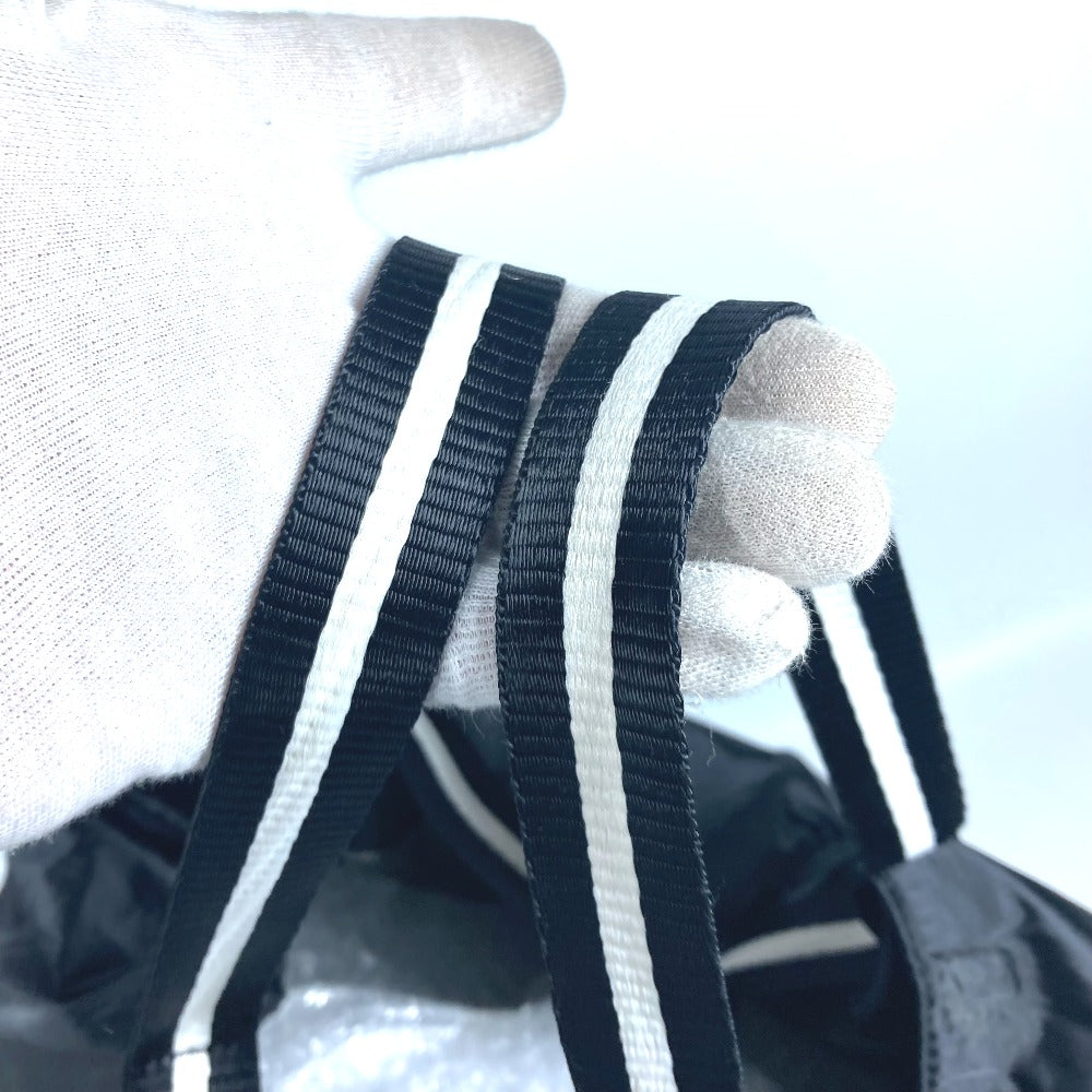 CHANEL Shoulder Bag Nylon black sportssports CC COCO Mark logo Women Used Authentic