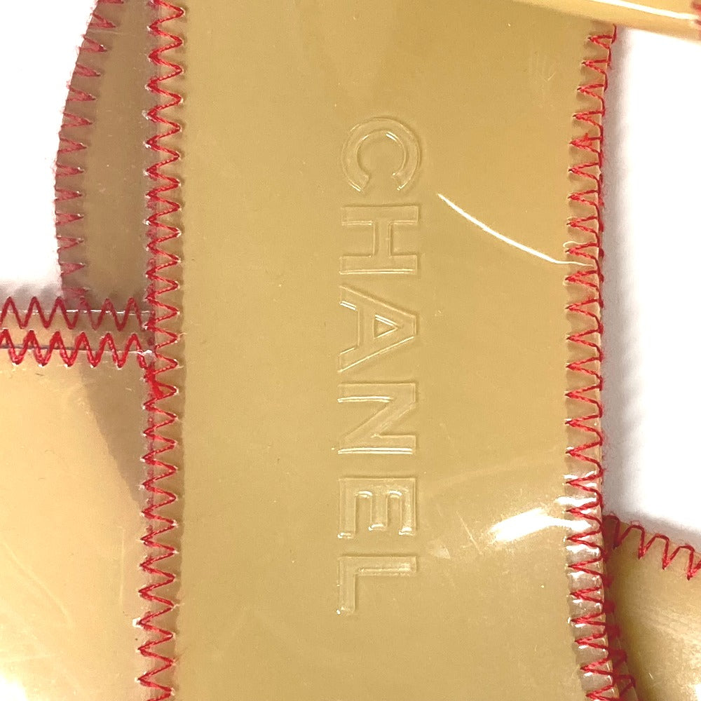 CHANEL Shoulder Bag Plastics beige CC COCO Mark Women Used Authentic