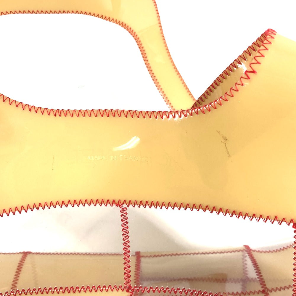 CHANEL Shoulder Bag Plastics beige CC COCO Mark Women Used Authentic