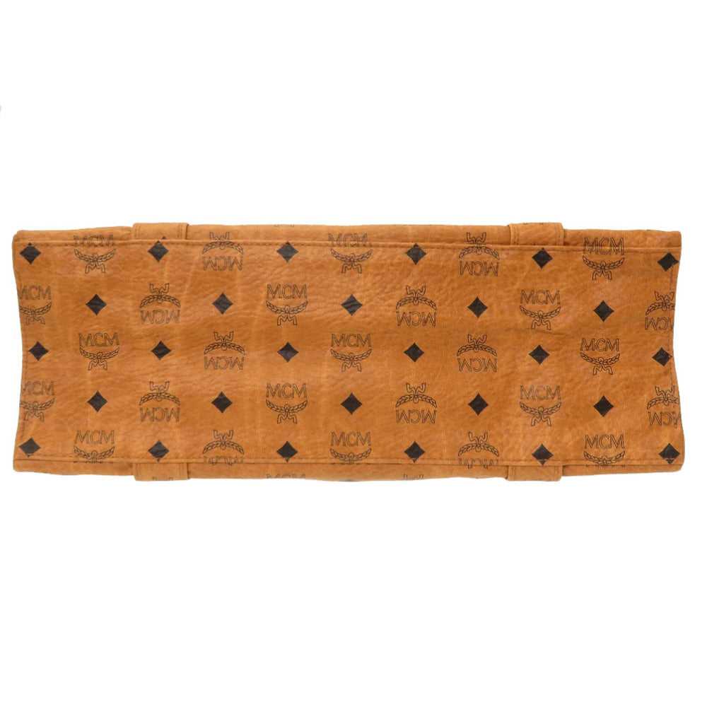 MCM Tote Bag PVC Brown Monogram Pattern Women(Unisex) Used Authentic