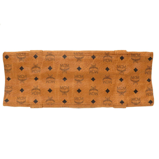 MCM Tote Bag PVC Brown Monogram Pattern Women(Unisex) Used Authentic