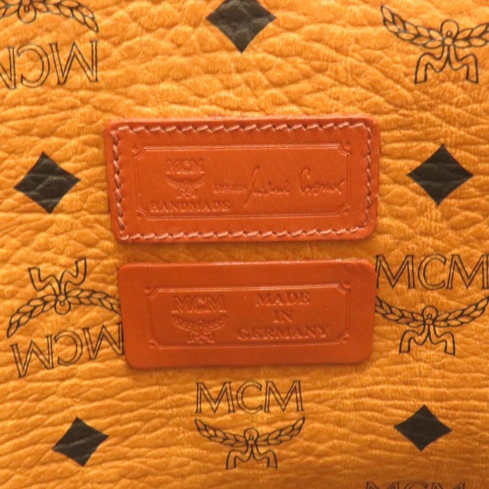 MCM Tote Bag PVC Brown Monogram Pattern Women(Unisex) Used Authentic