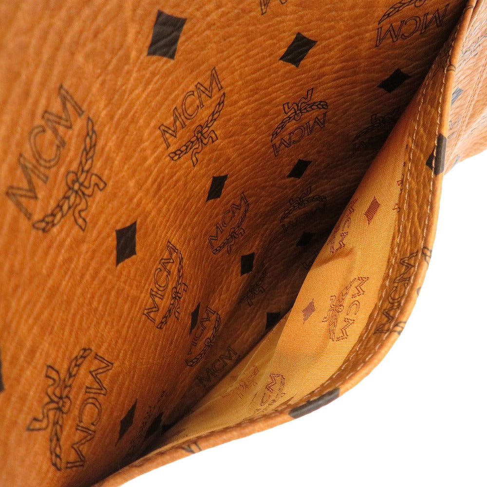 MCM Tote Bag PVC Brown Monogram Pattern Women(Unisex) Used Authentic