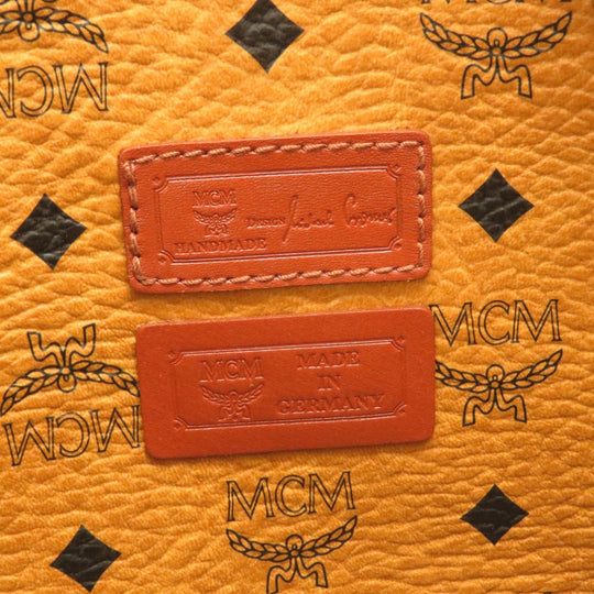 MCM Tote Bag PVC Brown Monogram Pattern Women(Unisex) Used Authentic