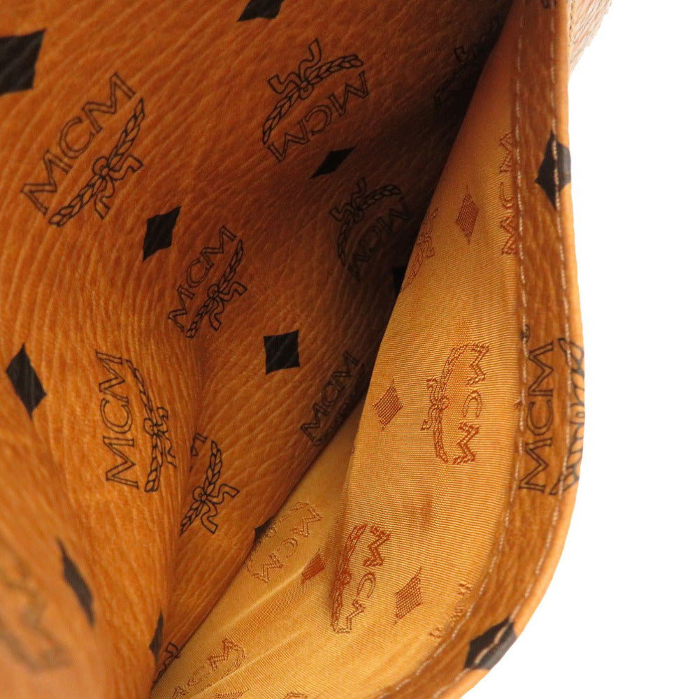 MCM Tote Bag PVC Brown Monogram Pattern Women(Unisex) Used Authentic