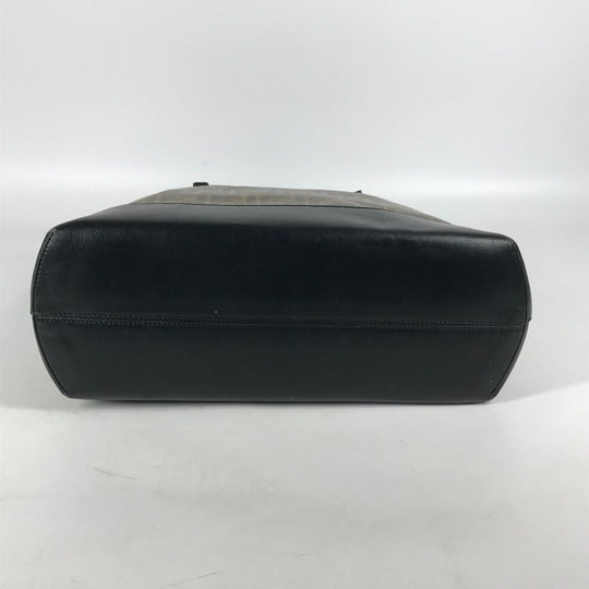 FENDI Tote Bag 8BH348 PVC, Leather Brown Zucca mens Used Authentic