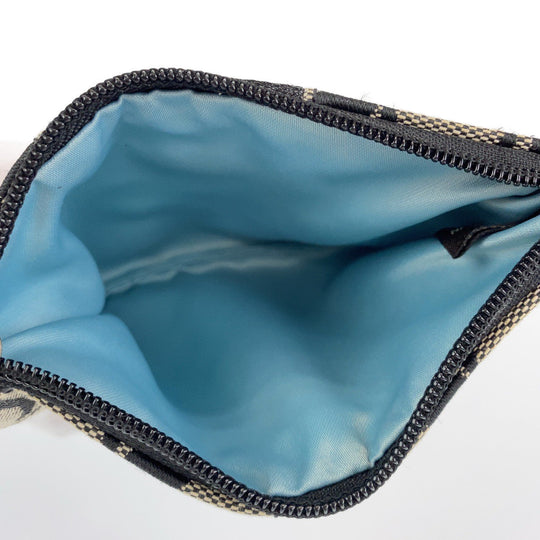 COACH Pouch canvas black Signature