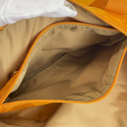 COACH Tote Bag Nylon yellow Signature