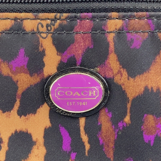 COACH Pouch Nylon Brown