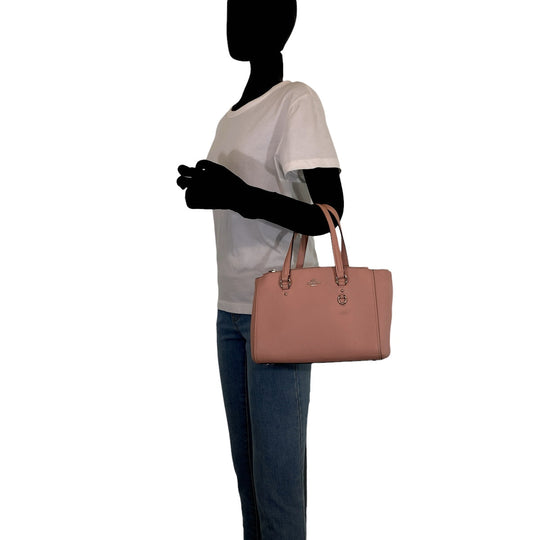 COACH Tote Bag leather pink
