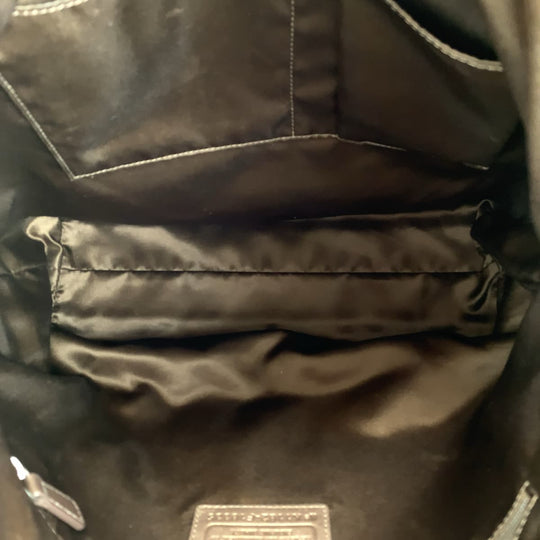 COACH Tote Bag F18335 canvas beige Signature Laura