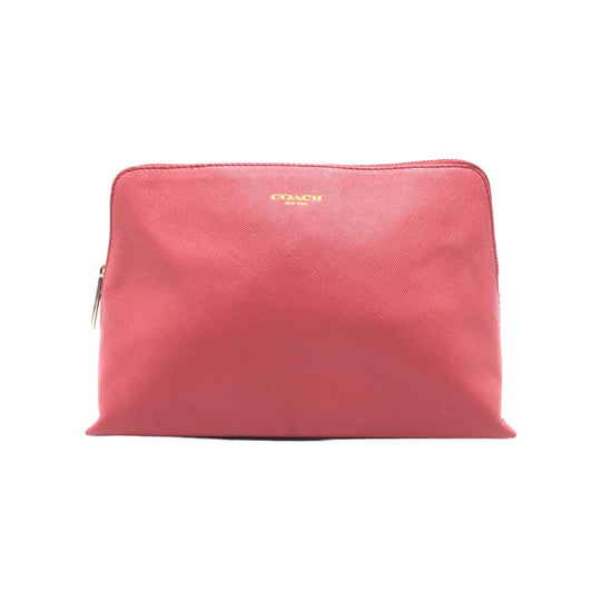 COACH Pouch Calfskin pink