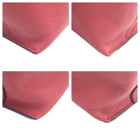 COACH Pouch Calfskin pink