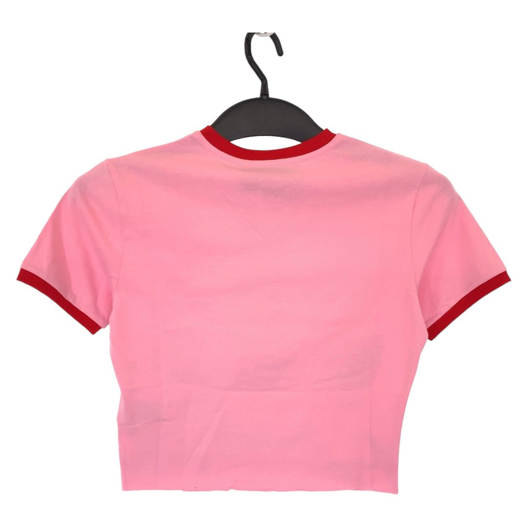 GUCCI Short sleeve T-shirt 693637 cotton pink red red Short sleeve T-shirt adidasxGUCCI 22Stainless Steel Women XXS Used Authentic