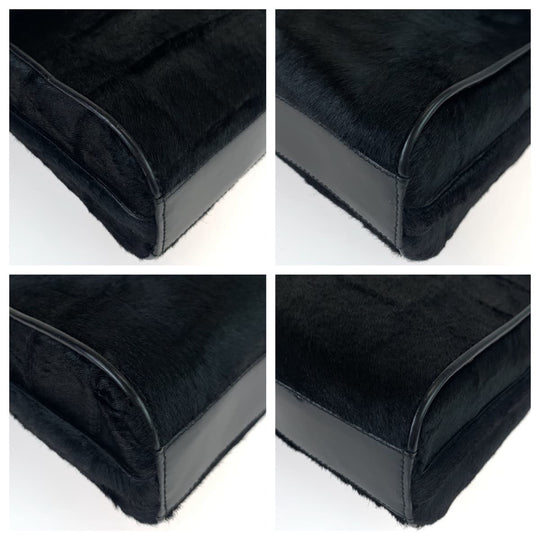 GUCCI Shoulder Bag 001 1274 1757 Harako black Shoulder Bag Old Gucci Women Used Authentic