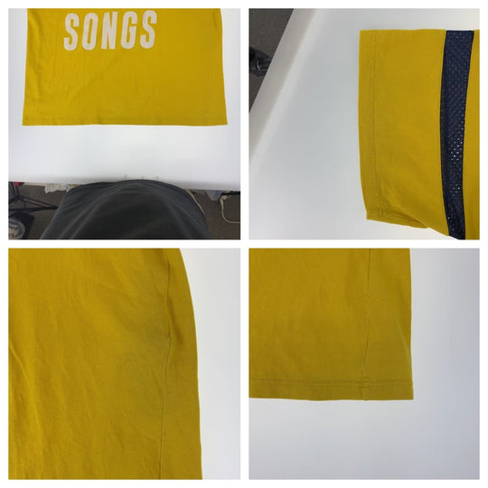 GUCCI Short sleeve T-shirt 655459 XJDXM cotton yellow Short sleeve T-shirt 22705 SOGS mens L Used Authentic