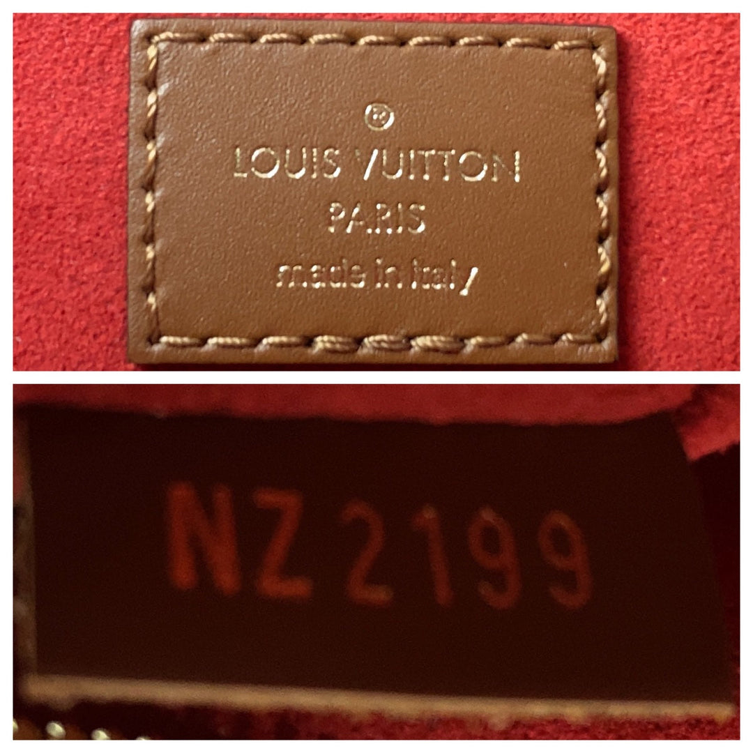 LOUIS VUITTON Tote Bag M55420 Mouton black black white white Shoulder Bag Tote Bag 2way monogram teddy On the go GM Women Used Authentic