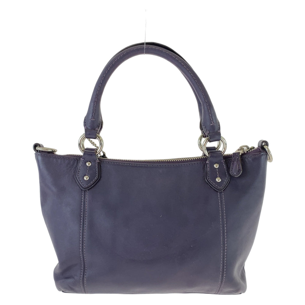 COACH Tote Bag leather purple Colette