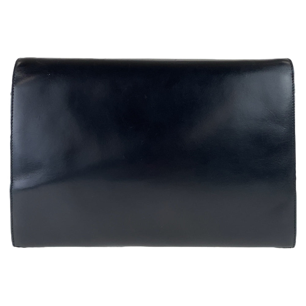 GUCCI Shoulder Bag 004.33.0450 leather Black GoldMetal Crossbody Shoulder Bag Pochette Old Gucci Ready lock Women Used Authentic