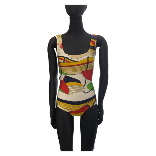 HERMES Other tops Nylon multicolor Swimwear swimwear Women 36 Used Authentic